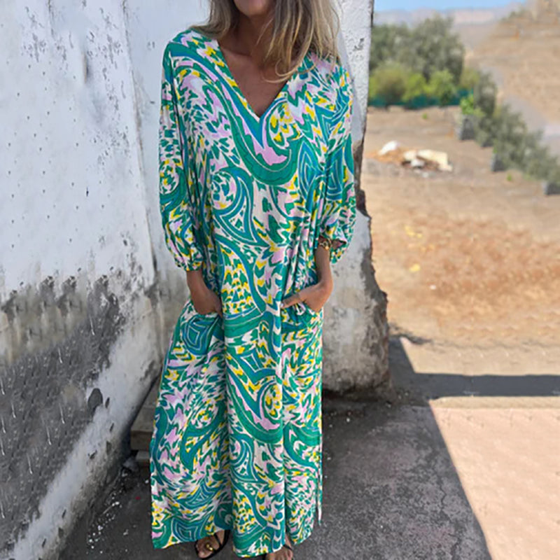 Calia | Luftiges Boho-Maxikleid