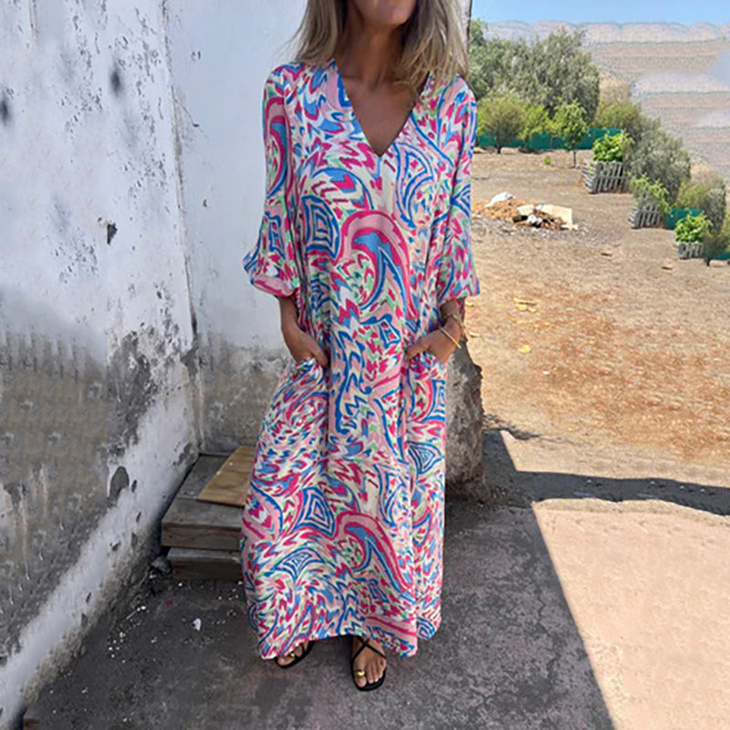 Calia | Luftiges Boho-Maxikleid