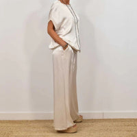 Lexi | Elegantes Seidenset - Oberteil & Unterteil