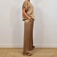 Lexi | Elegantes Seidenset - Oberteil & Unterteil