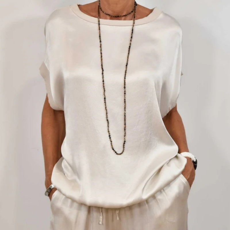 Zerina | Zeitloses Satin-Set für besondere Anlässe