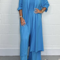 Kiera | Modisches Set mit rückenfreier Schnürung und weitem Schnitt