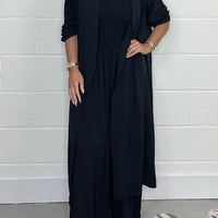 Kiera | Modisches Set mit rückenfreier Schnürung und weitem Schnitt