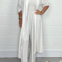 Kiera | Modisches Set mit rückenfreier Schnürung und weitem Schnitt