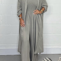 Kiera | Modisches Set mit rückenfreier Schnürung und weitem Schnitt