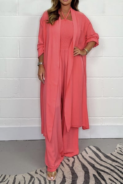 Kiera | Modisches Set mit rückenfreier Schnürung und weitem Schnitt