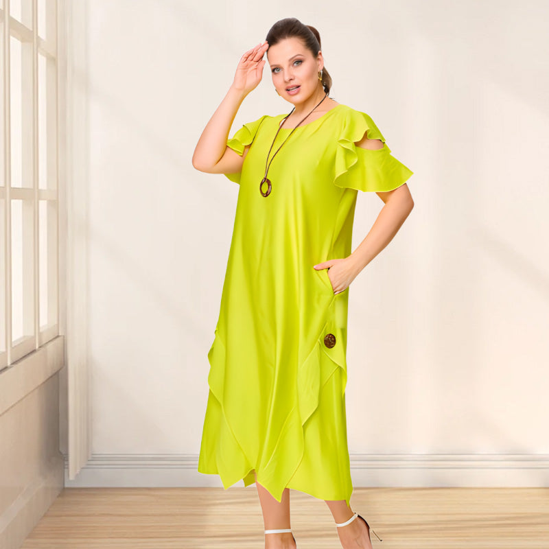 Imari | Lässiges Kurzarmkleid mit Stil