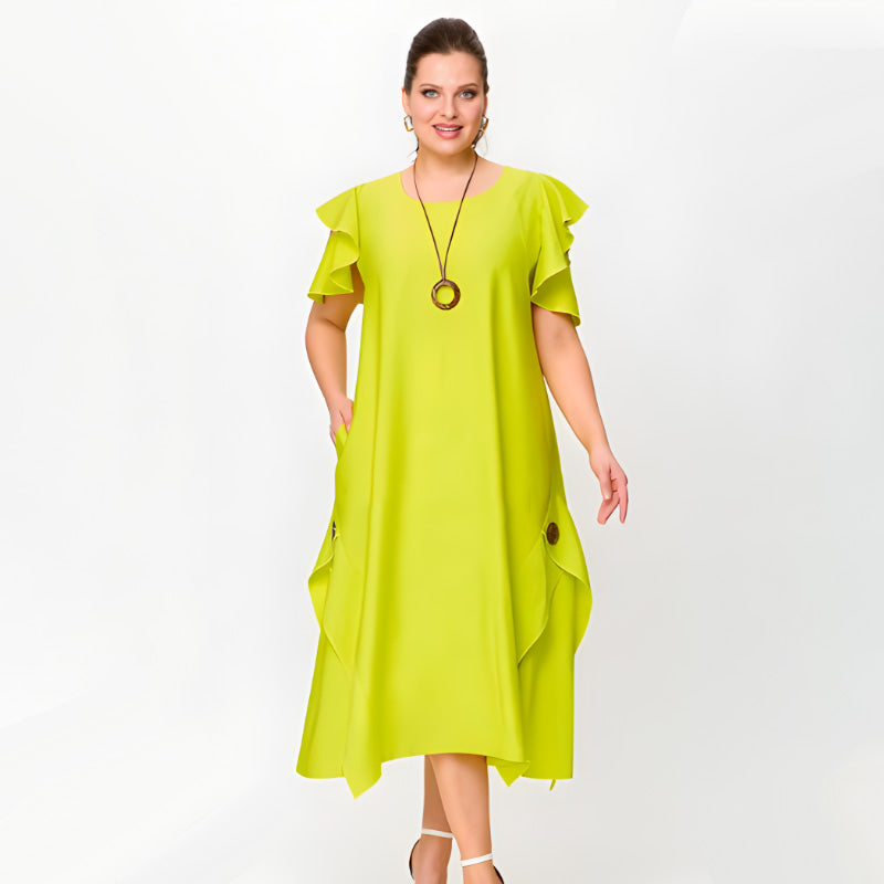 Imari | Lässiges Kurzarmkleid mit Stil