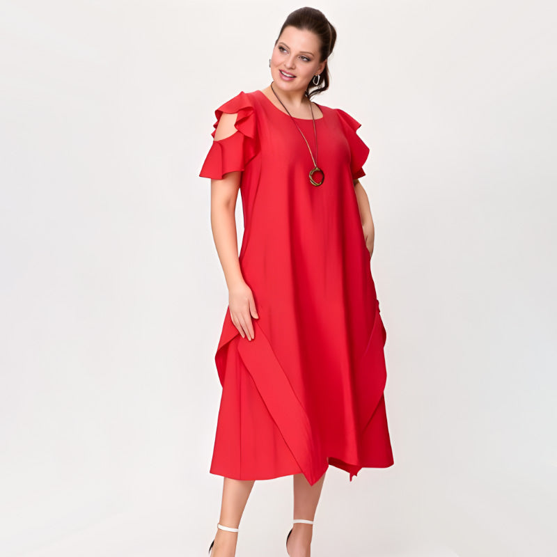 Imari | Lässiges Kurzarmkleid mit Stil