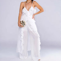 Lexi | Modisches gerafftes Kleid und Spaghettiträgerhose Set