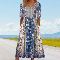 Lucille | Elegantes Bohemien-Kleid für Frauen mit zartem Design