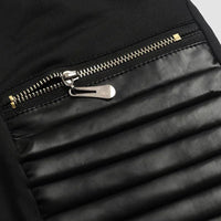 Riell | Getäfelte Kunstleder-Leggings