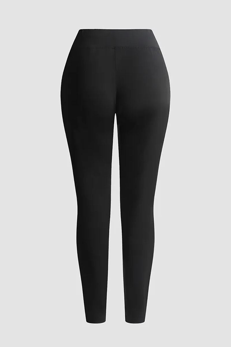 Riell | Getäfelte Kunstleder-Leggings