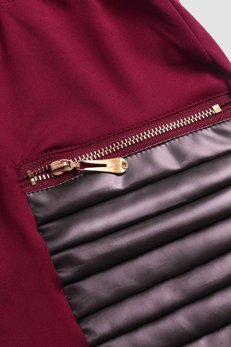 Riell | Getäfelte Kunstleder-Leggings