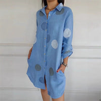 Penelope | Bequemes Hemdkleid mit floralem Druck