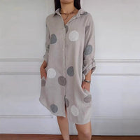 Penelope | Bequemes Hemdkleid mit floralem Druck