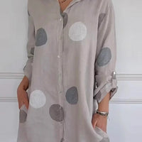 Penelope | Bequemes Hemdkleid mit floralem Druck