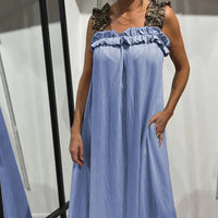 Elpha | Lässiges ärmelloses Kleid mit Taschen