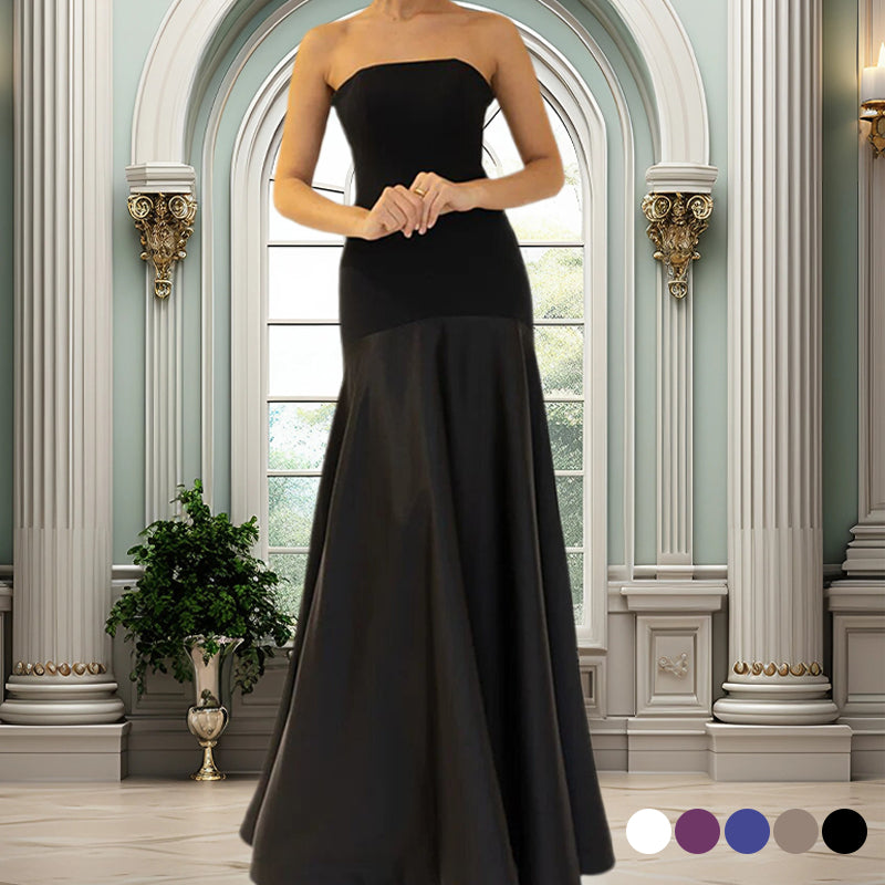 Luna | Feminines Off-Shoulder-Kleid mit fließendem Schnitt