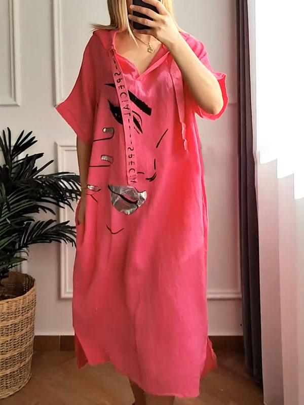 Auren | Kleid mit Sommer- und Frühlingsdruck