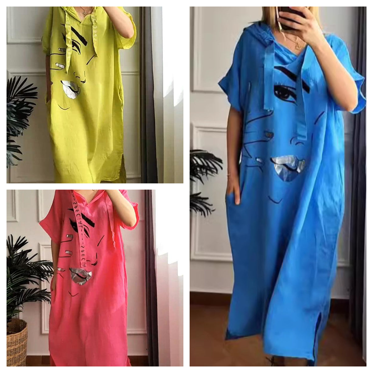 Auren | Kleid mit Sommer- und Frühlingsdruck