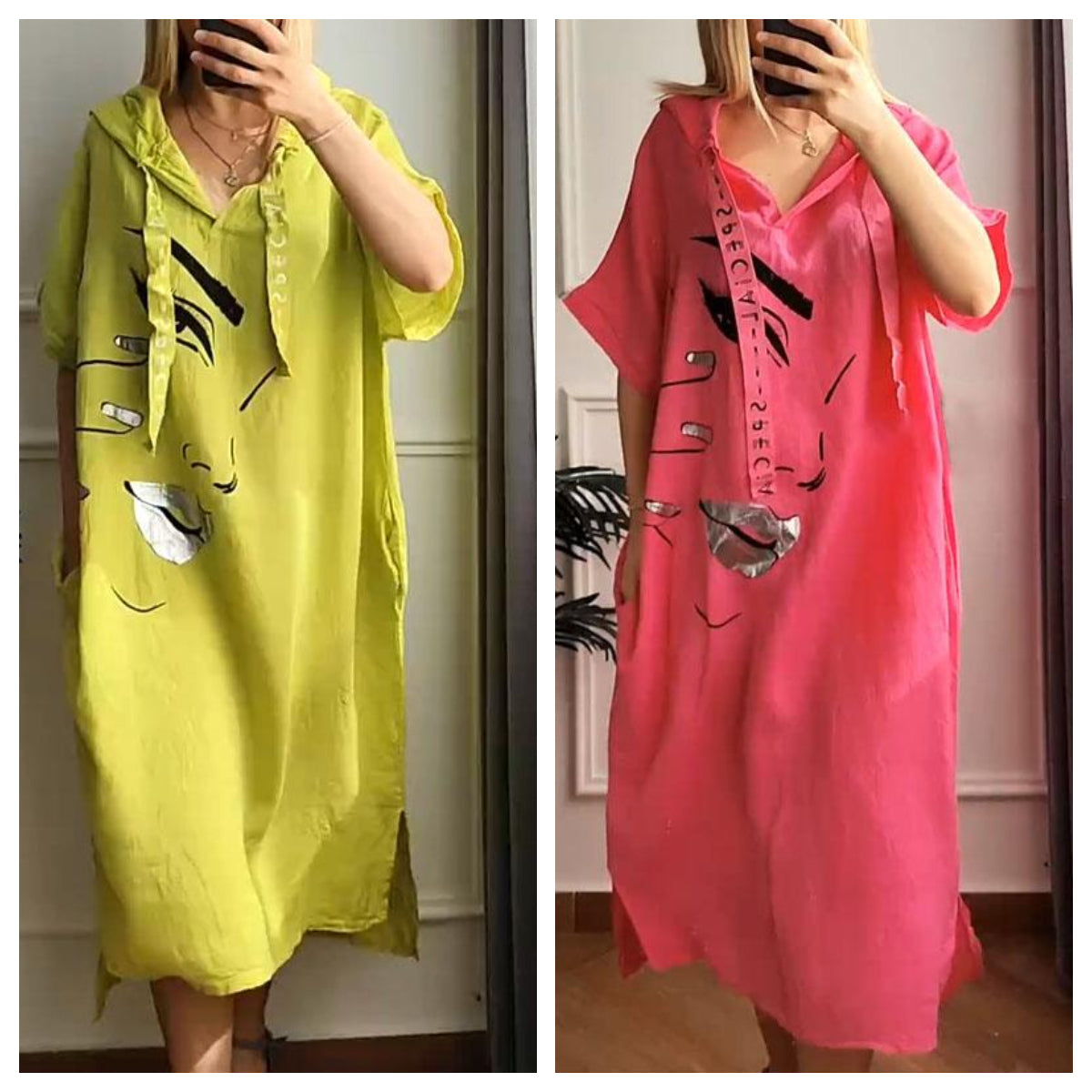 Auren | Kleid mit Sommer- und Frühlingsdruck