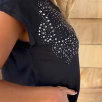 Nasha | Lässiges Damen-T-Shirt mit kurzem Arm