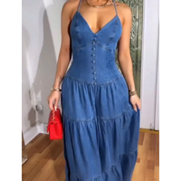 Summer | Elegante Neckholder-Kombi für Damen mit V-Ausschnitt