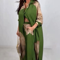 Isiah | Lässiges Herren-Set mit Hemd und Hose mit Kordelzug