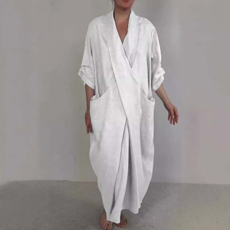 Adel | Lockeres Kreuzkleid