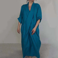 Adel | Lockeres Kreuzkleid