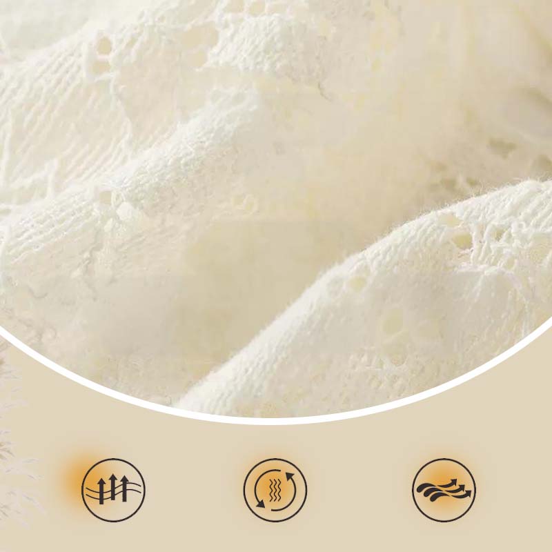 Leny | Schulterfreies Patchwork-Kleid