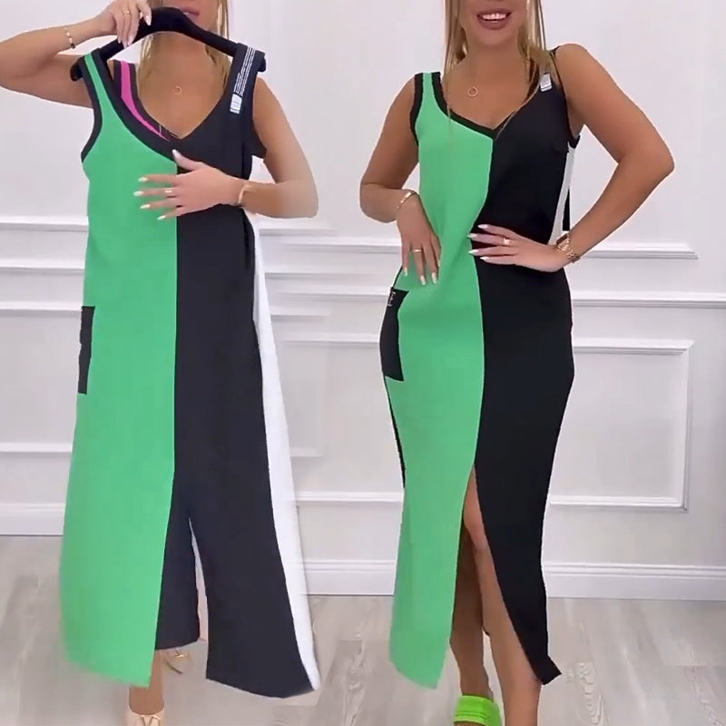 Annalise | Elegantes ärmelloses Strickkleid für Damen