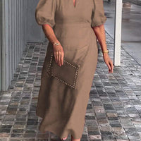 Millie | elegantes Maxikleid, schmeichelnde Passform.