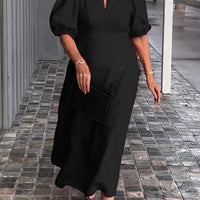 Millie | elegantes Maxikleid, schmeichelnde Passform.