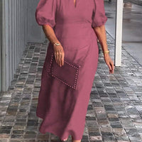 Millie | elegantes Maxikleid, schmeichelnde Passform.