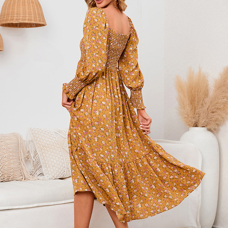 Nica | Damenkleid im eleganten floralen Muster