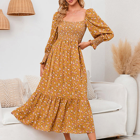 Nica | Damenkleid im eleganten floralen Muster