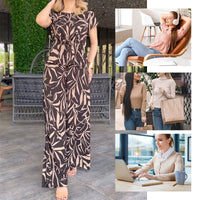 Romina™ | 2-teiliges Set mit bedrucktem Hemd und weiter Hose