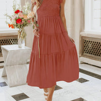 Cecelia | Stilvolles, kurzes Midikleid für Damen