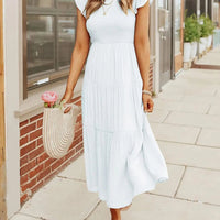 Cecelia | Stilvolles, kurzes Midikleid für Damen