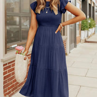 Cecelia | Stilvolles, kurzes Midikleid für Damen