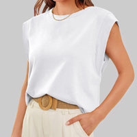 Mary | Modisches ärmelloses T-shirt für Damen