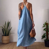 Myla | Stilvolles Trägerkleid mit lockerer Passform für Damen