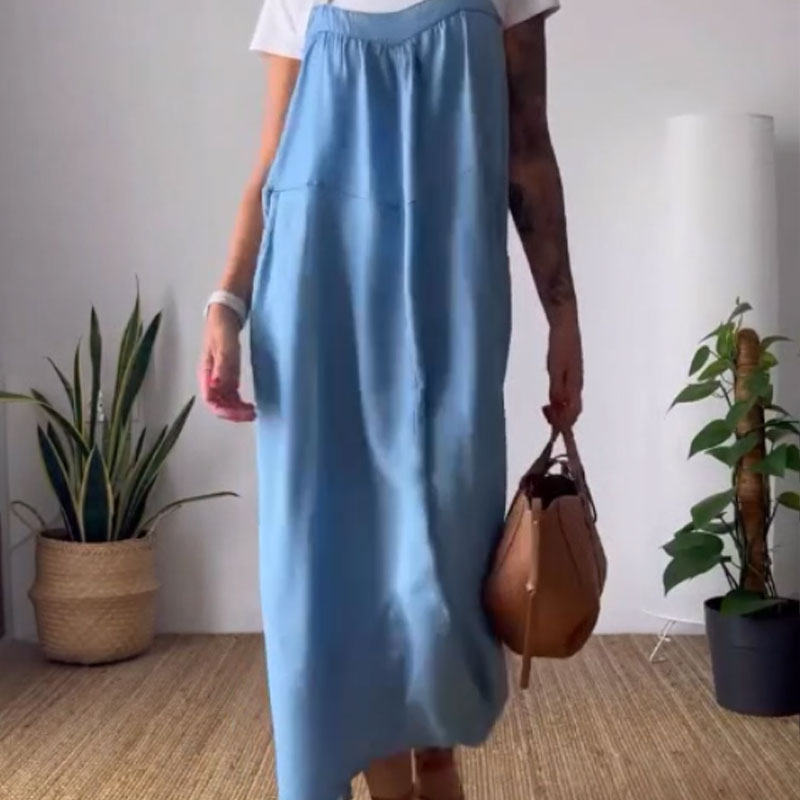 Myla | Stilvolles Trägerkleid mit lockerer Passform für Damen