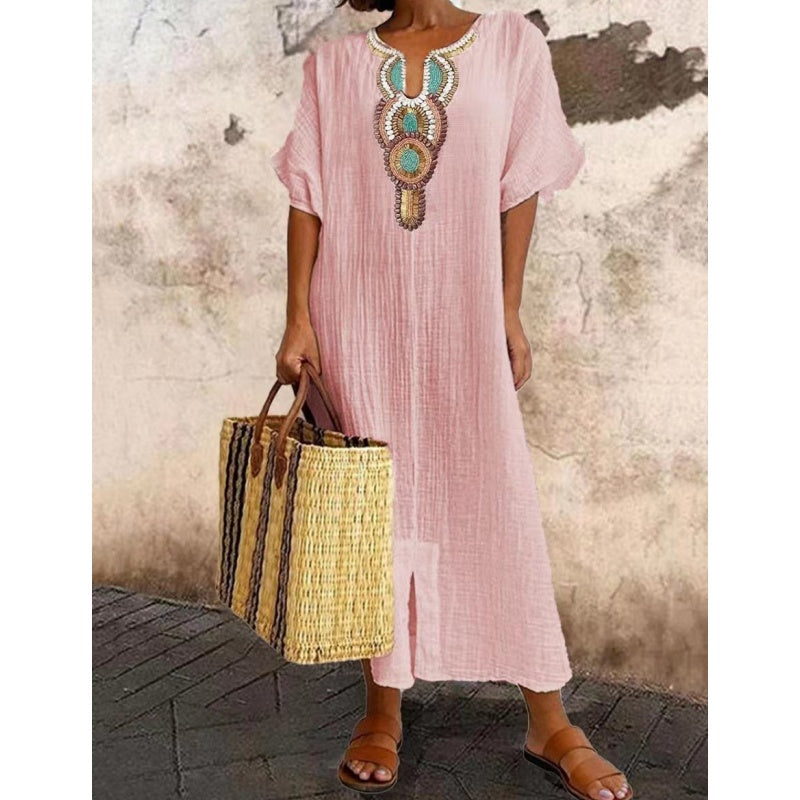 Mikayla | stylisches Kleid mit dekorativem Schlitz