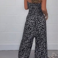 Anneliese | Trendiger Overall mit Leopardenmuster für den Sommer