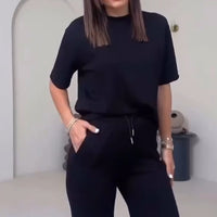 Dena | Zweiteiliges Set mit Kurzarm-Top und Hose