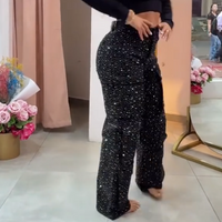 Marelle | Damenhose mit Strass und Taschen