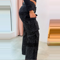 Marelle | Damenhose mit Strass und Taschen